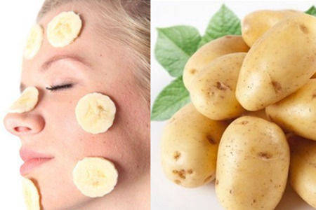 用法三:土豆片敷脸土豆去皮清洗好以后,切成薄片,晚上睡觉前,把土豆片