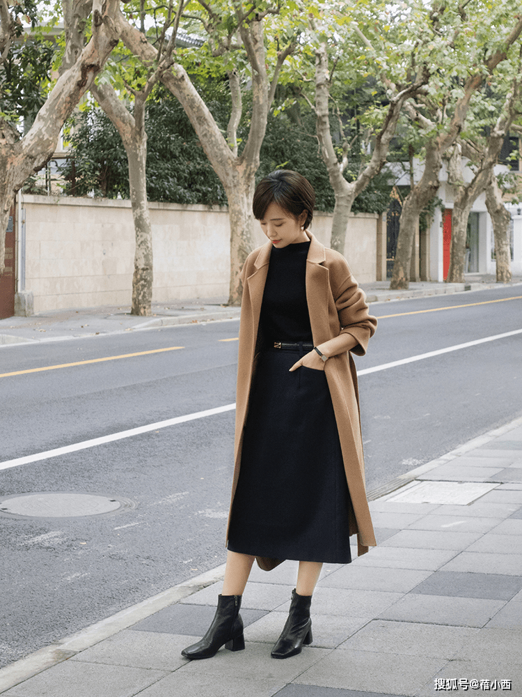 长度 为什么你穿大衣显老气？原因可能有3，见过世面的女人都懂