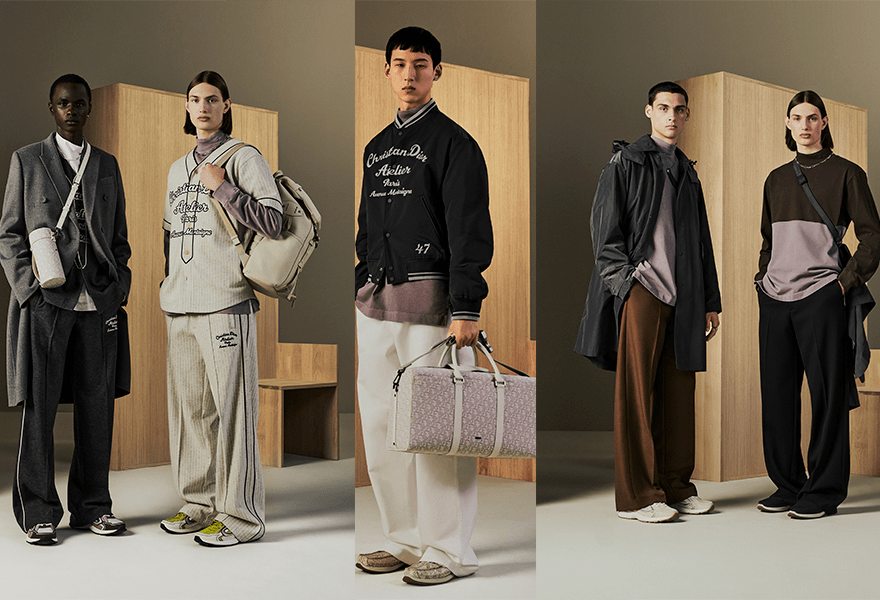 图案 Dior Men 2022春季,保持实用价值,也要奢华时尚的干练帅气