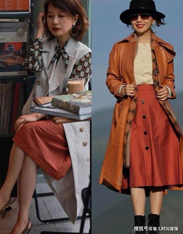 帽子 女人上了年纪,建议多穿“帽子+裙子”,高级又显气质