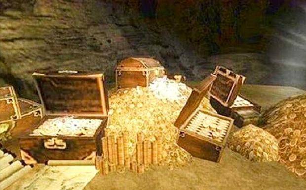 湖南张家界曾发现隐秘暗洞，内藏闯王李自成的宝藏，价值约7000万