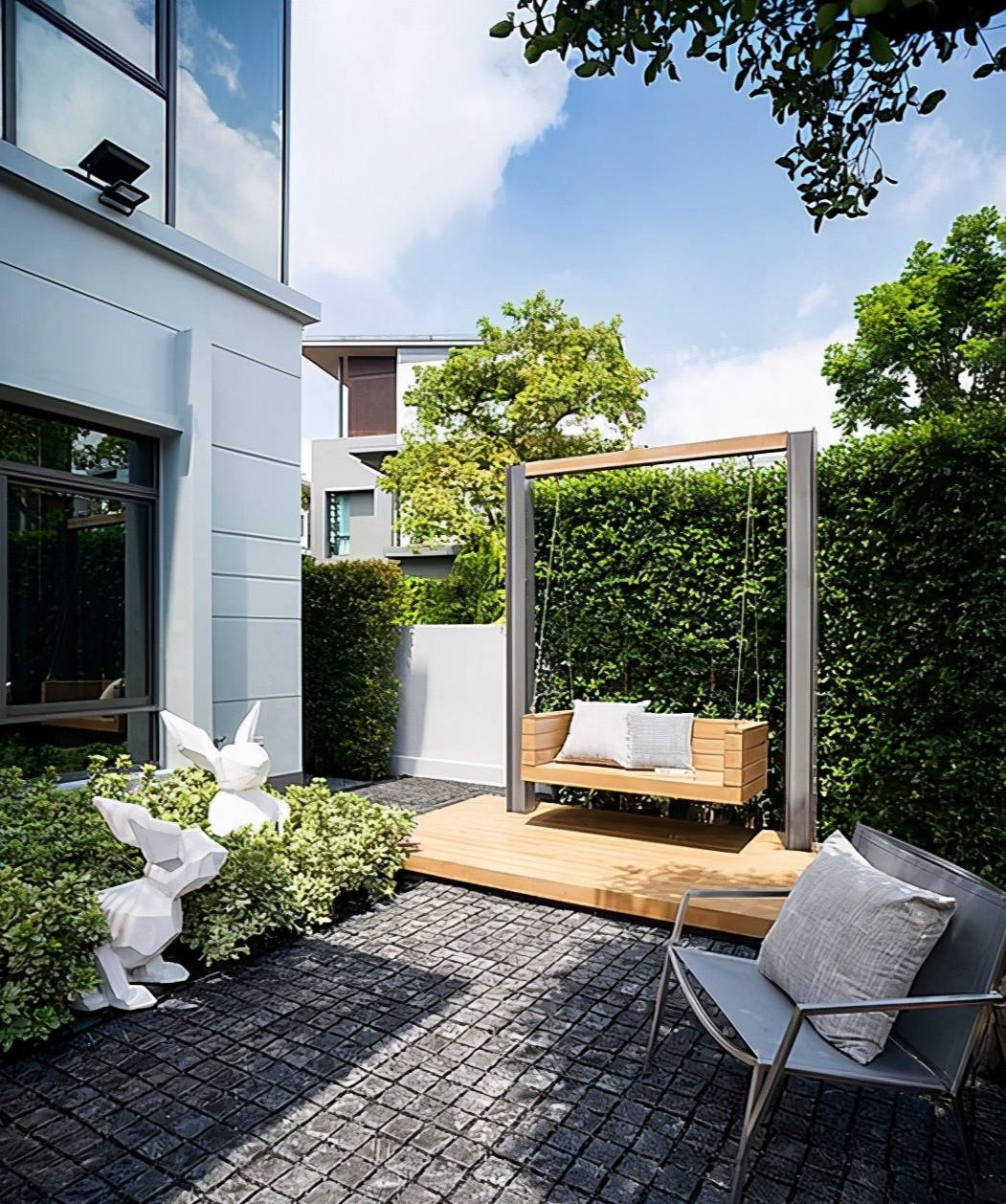 50种现代简约风格庭院你想要的都在这里