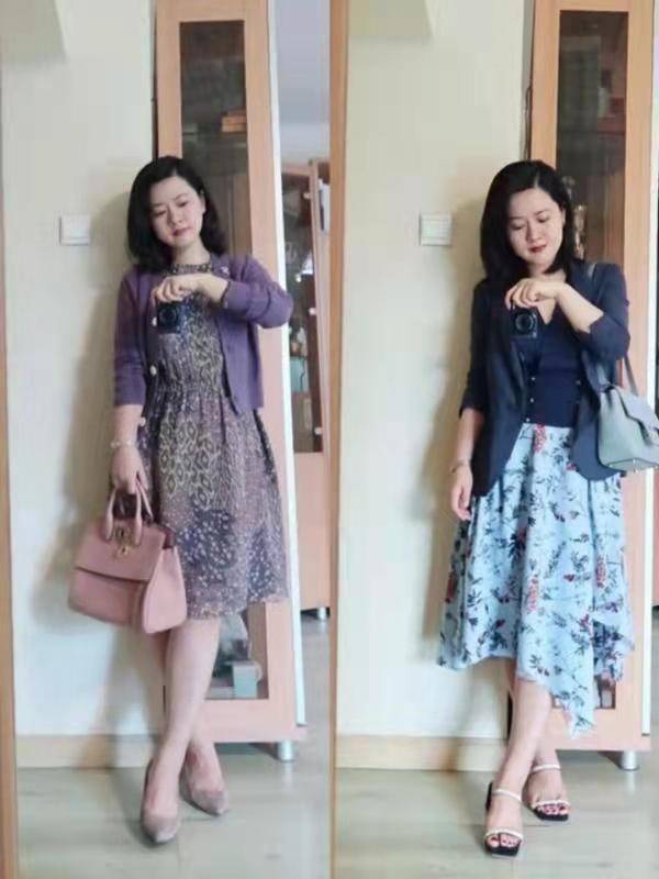 色彩 中年发福不可怕，学会这4种搭配小妙招，微胖型中年女性不用愁