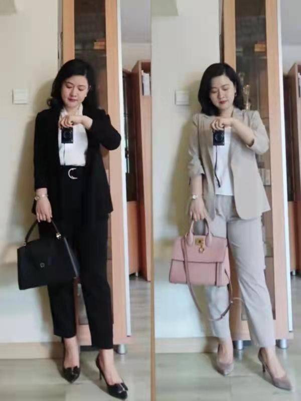色彩 中年发福不可怕，学会这4种搭配小妙招，微胖型中年女性不用愁