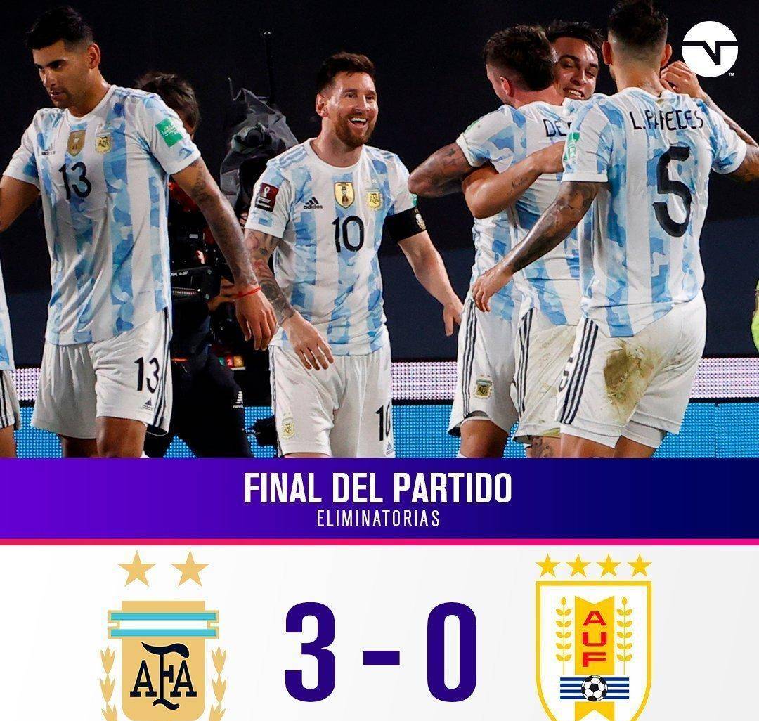 阿根廷3球胜，梅西与苏牙对决成焦点，梅西众人拾柴，苏牙孤立无援