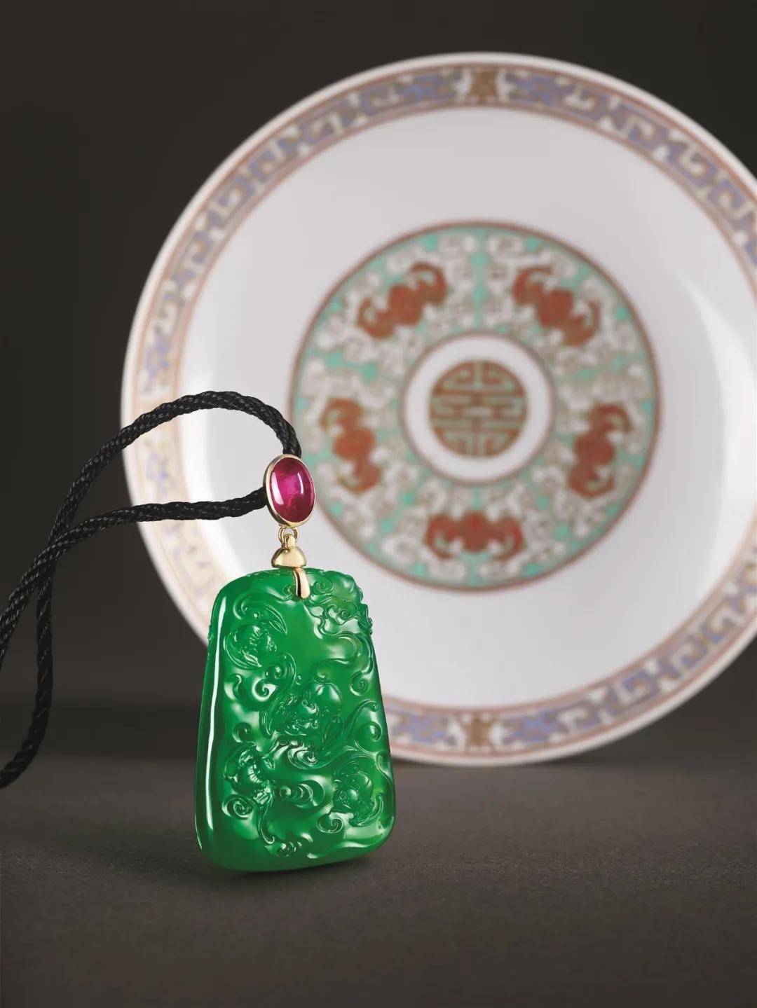 传世之珍2500万翡翠项链登上2021佳士得香港秋拍