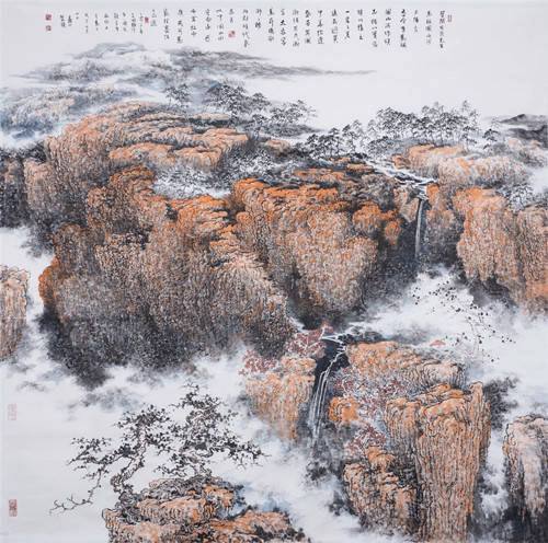 聂川太行山山水画作品展