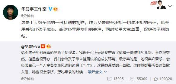 什么|华晨宇：我不是谁丈夫，或者是谁的爸爸