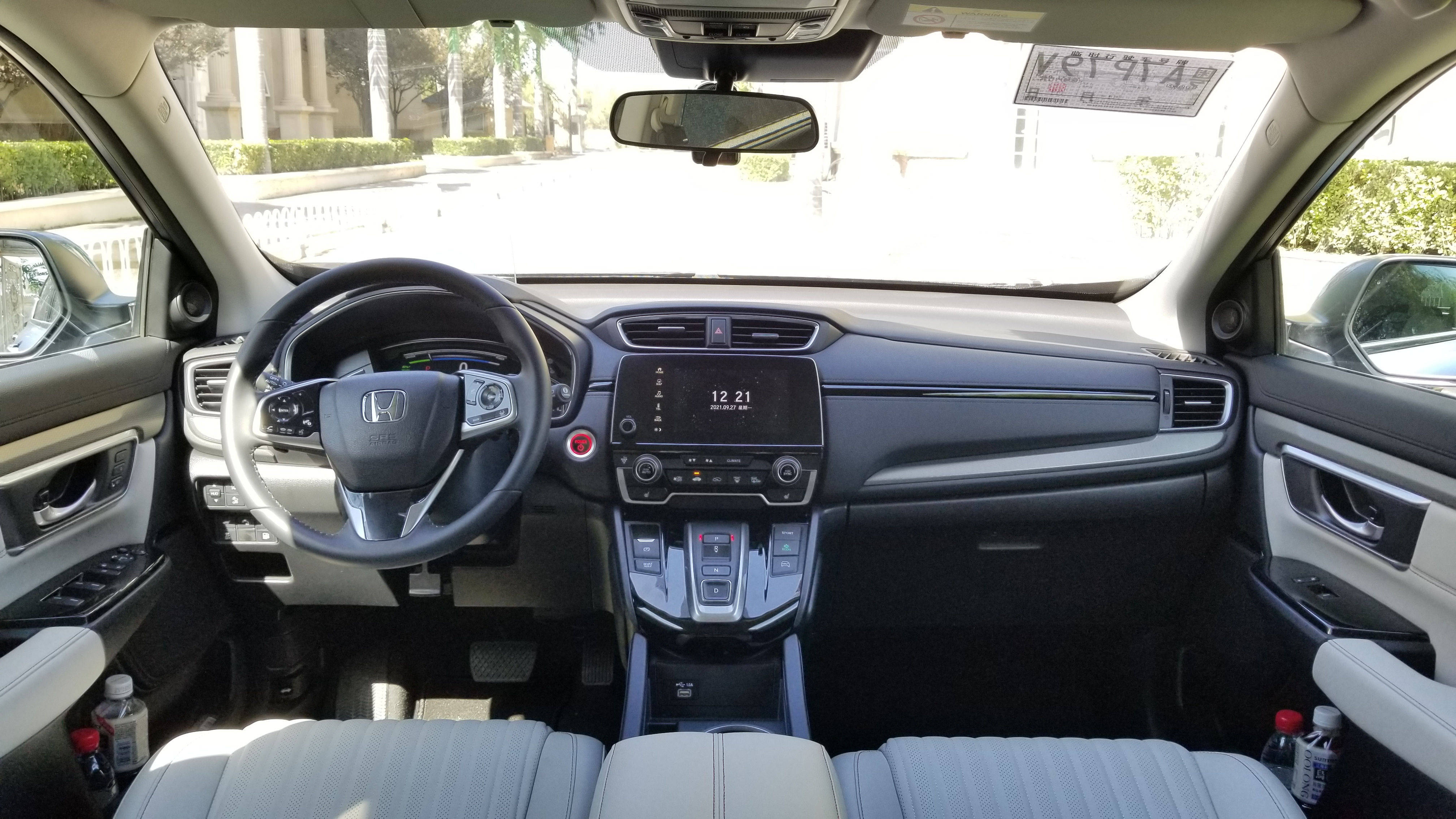 试驾本田皓影phev电动车的体验燃油车的便利