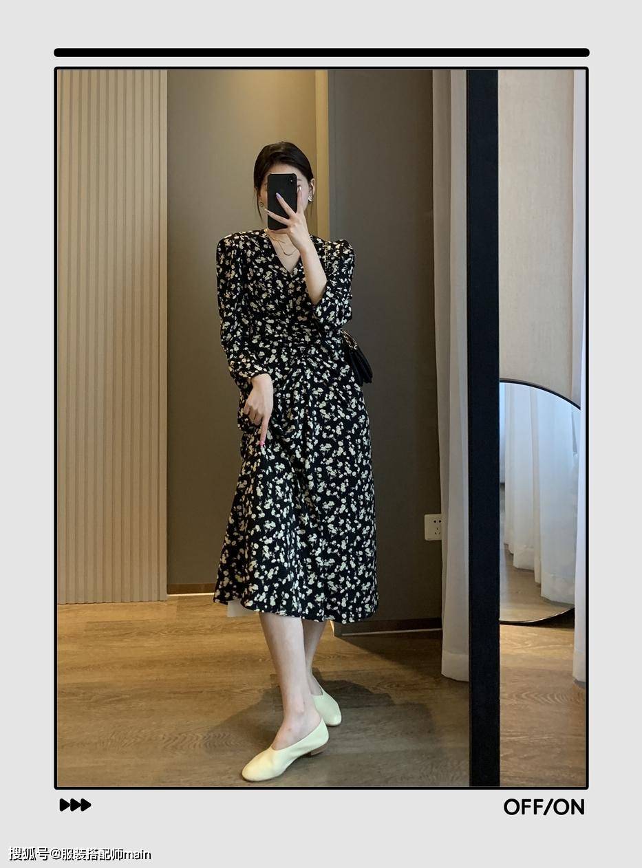 感觉13套秋季连衣裙穿搭示范！上班上学照着穿又美又撩人