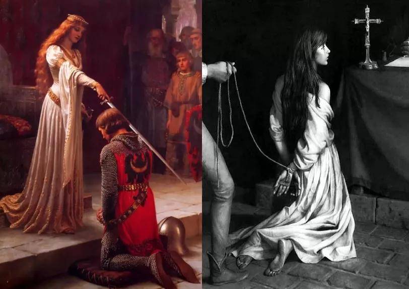 上帝论争奇斗艳，还得是中世纪的她们