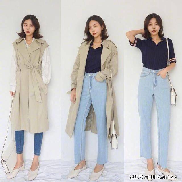 短裙 轻熟女怎么穿更好看？秋天风衣、短裙都可以搭配，时髦又优雅