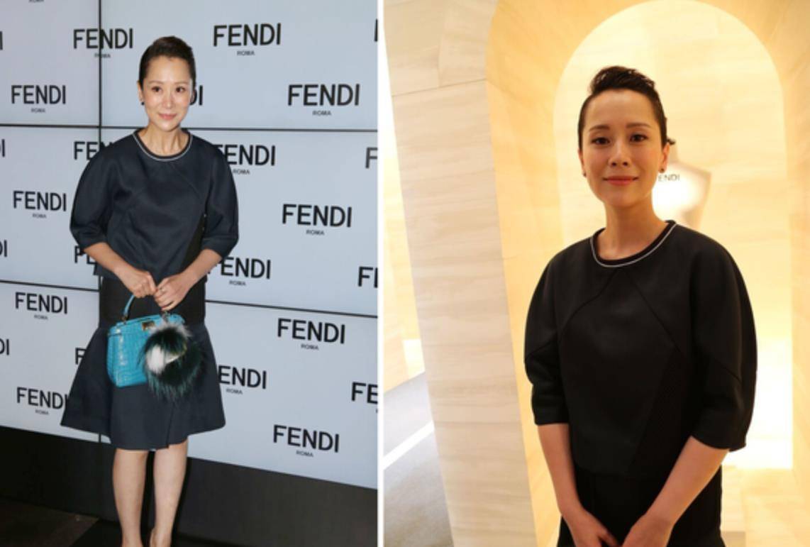 增加了 44岁海清还风韵犹存，穿法式长裙显曼妙身材，丝毫不输圈内小花