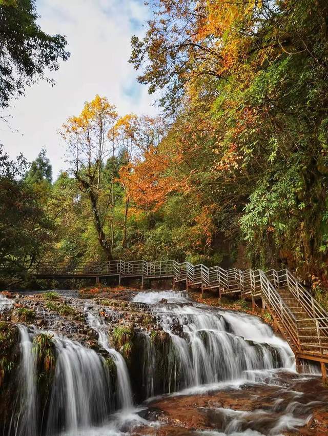 「龙苍沟」赏彩林 探秘境_秋风
