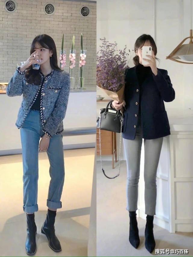 脚踝 秋冬“不露腿”穿搭来袭，保暖可以显高显瘦，北方姑娘记得收藏