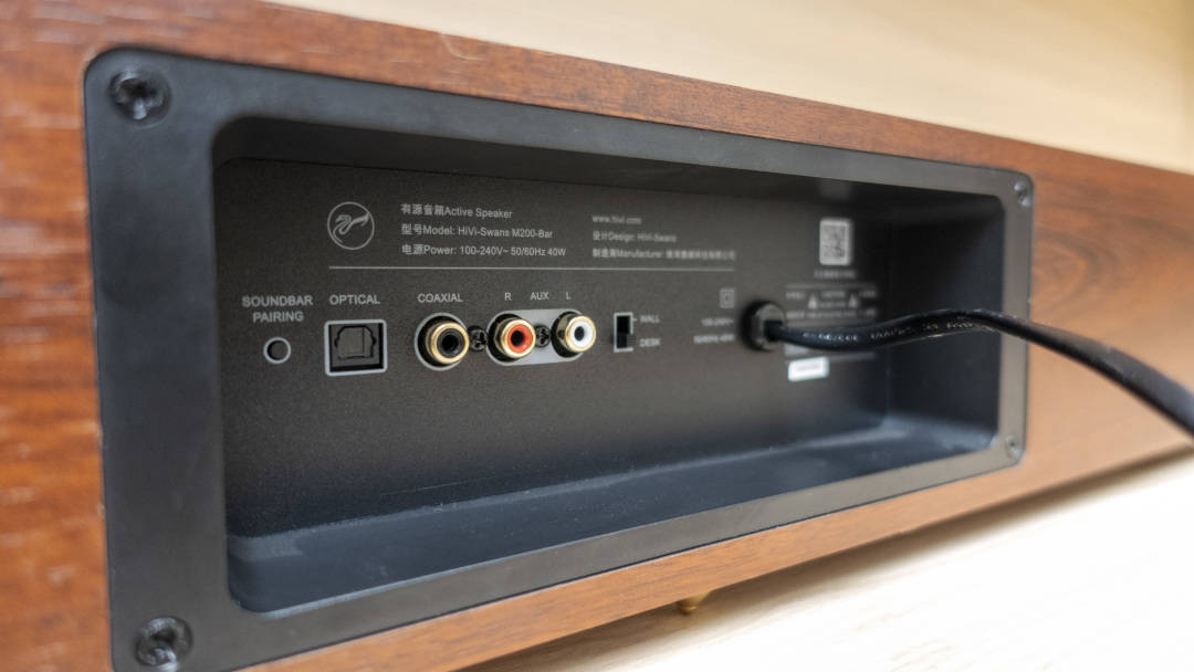 回音壁也能带来沉浸式的观影体验惠威m200bar有源音箱上手体验