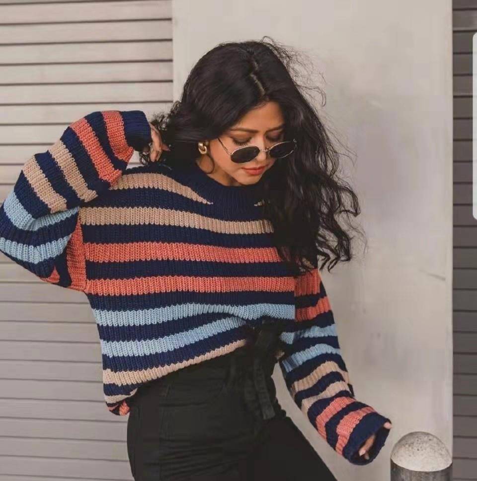 设计 秋季必备毛衣“花式搭配”，轻松玩转时尚，防寒保暖又高级