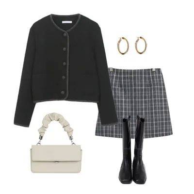 一身 极简搭配LOOK，好看到犯规！