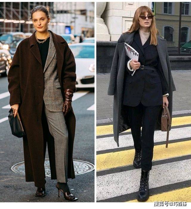 卫衣 光会选大衣是不够的，穿好内搭也很重要，经常穿这3种时髦又气质