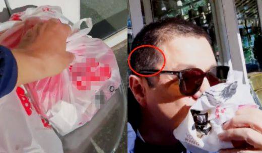 女友|李亚鹏坐地上啃汉堡!两鬓微白大口吞咽,自曝每天都会与女友约会