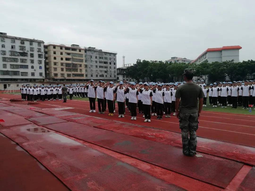 广州大同中学2021年高一新生军训精彩回顾