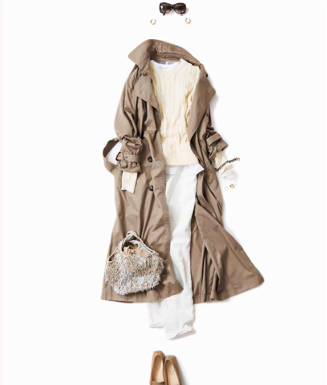 洛薇 穿风衣好看，凭什么？50套“穿搭”演练，从配色到风格，错过遗憾