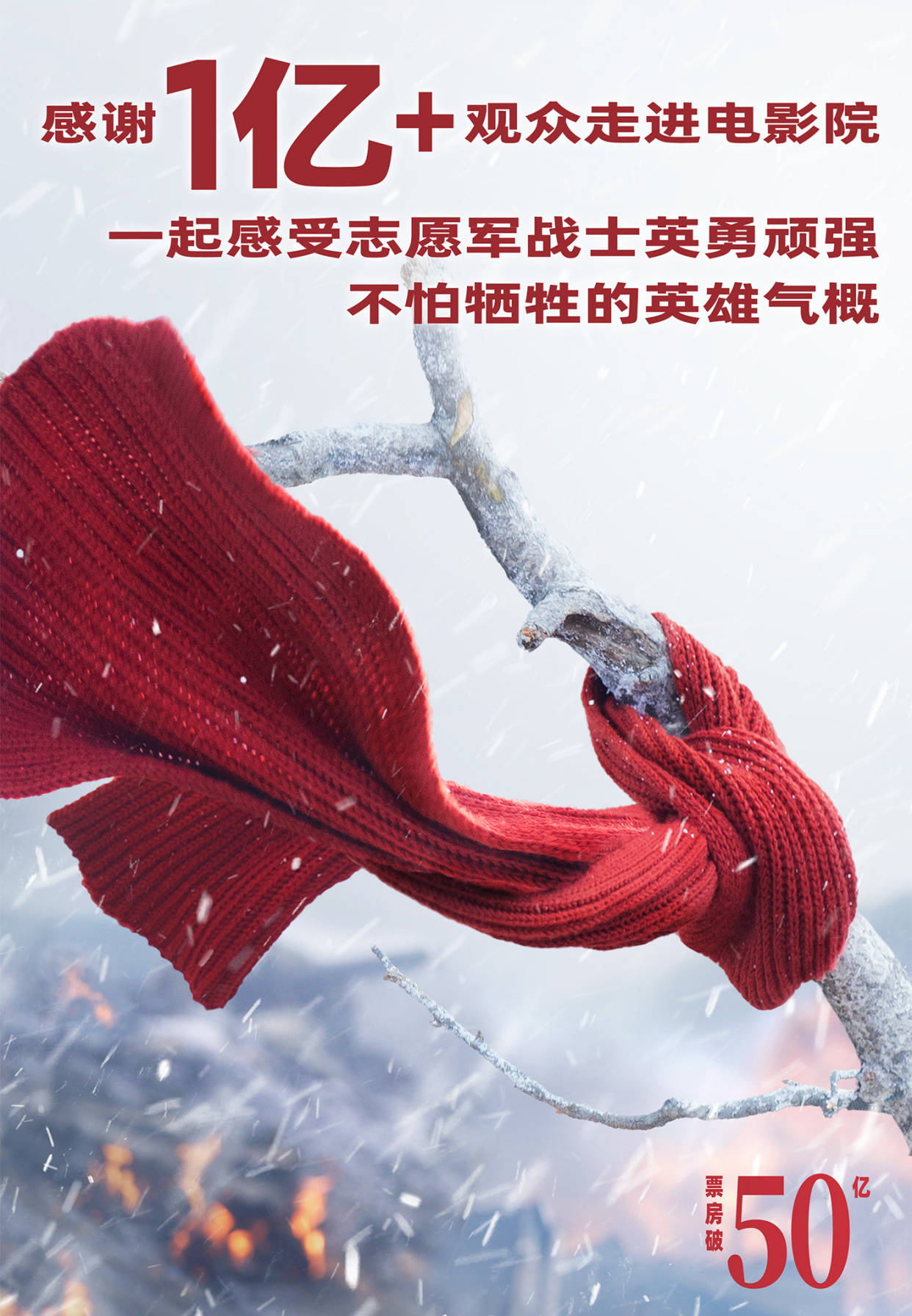 狼人|上映仅21天的《长津湖》，票房碾压《哪吒》，直逼《战狼2》票房