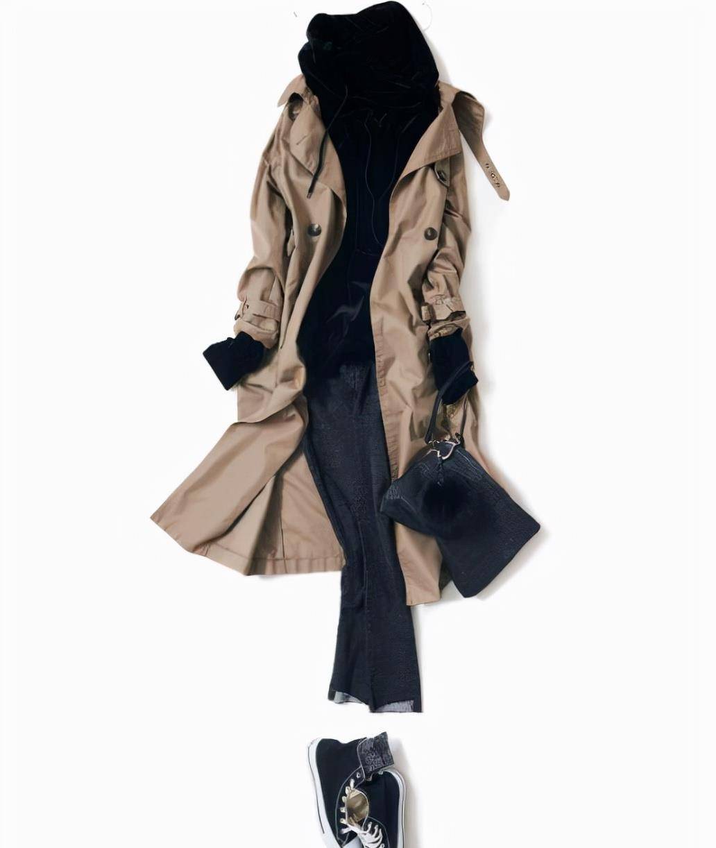 洛薇 穿风衣好看，凭什么？50套“穿搭”演练，从配色到风格，错过遗憾