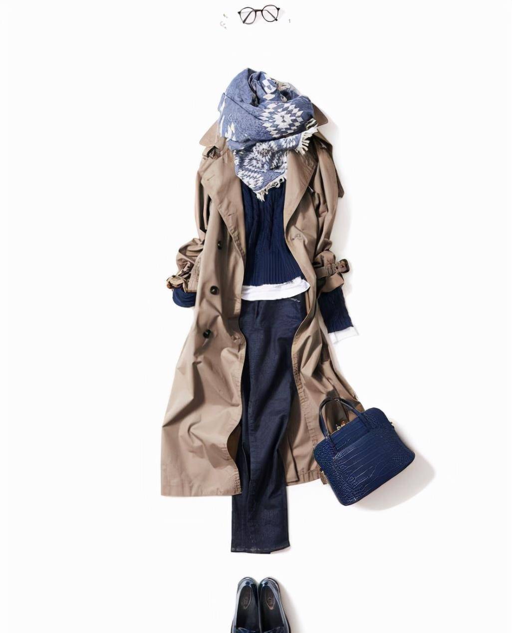 洛薇 穿风衣好看，凭什么？50套“穿搭”演练，从配色到风格，错过遗憾