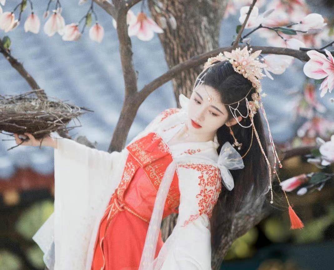 仙女|鞠婧祎一个人可以演七仙女了,新剧服装太亮眼