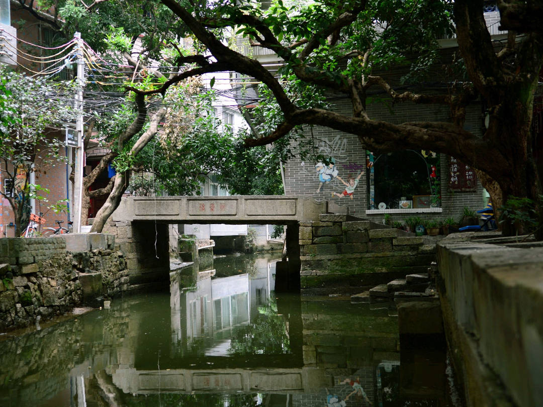 广州一个宁静村落，保持着完整水乡格局，昔日名气比肩周庄