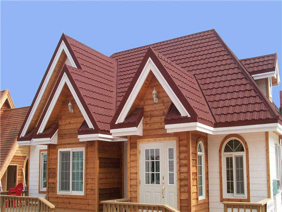 屋顶装饰材料日新月异金属瓦应运而生