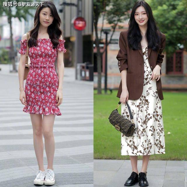美得 人手一条的“碎花裙”，搭配这7种鞋子，让你的夏天美得与众不同