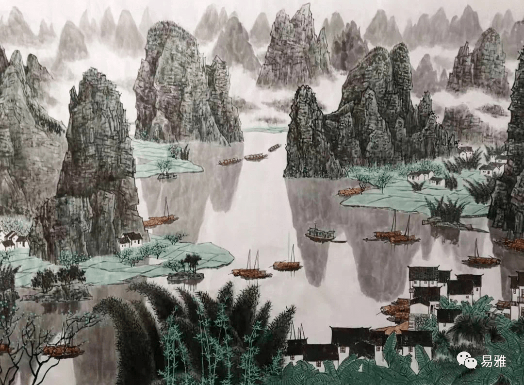 艺术|骆裕丨绿水青山一一中国当代山水画名家学术精品展