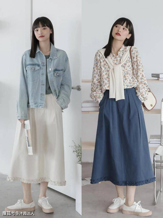 卫衣 “半身长裙”的正确打开方式：搭配这几件上衣