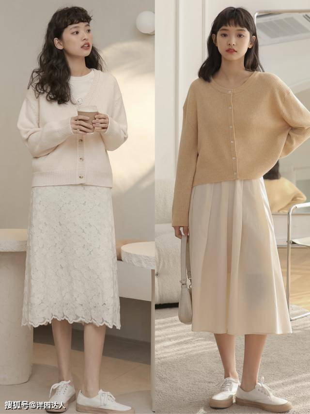 卫衣 “半身长裙”的正确打开方式：搭配这几件上衣