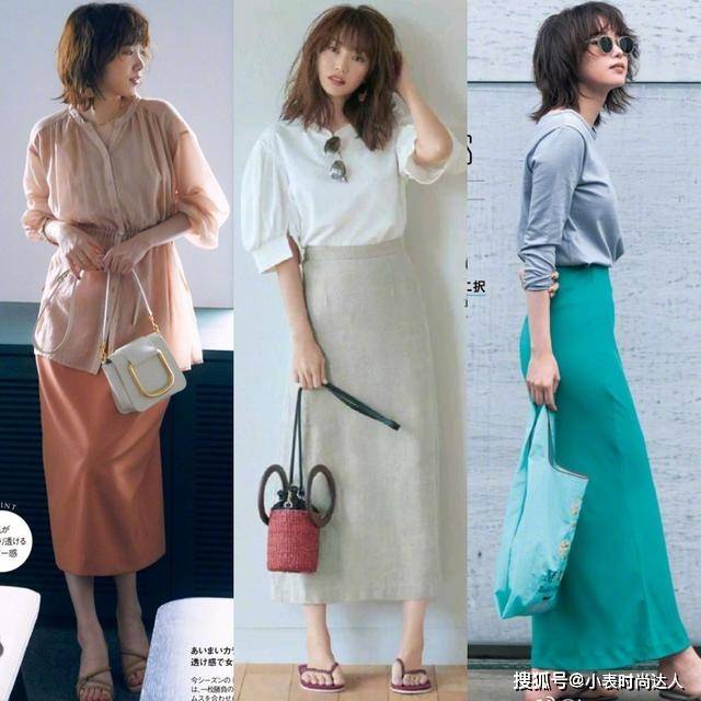 下装 夏天的衣服不用买太多！会穿的女人有这几件就够了，气质又耐看