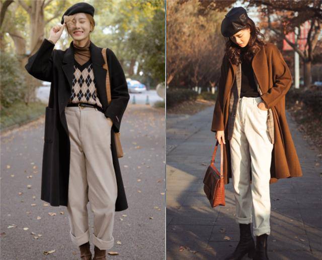 身材 过几天就立冬了，不要老穿裙子，今年这裤子搭配，更时髦有女人味