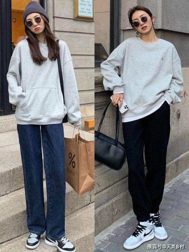 卫衣 越简单、越优雅！秋冬卫衣建议首选“基础款”，时尚还实用