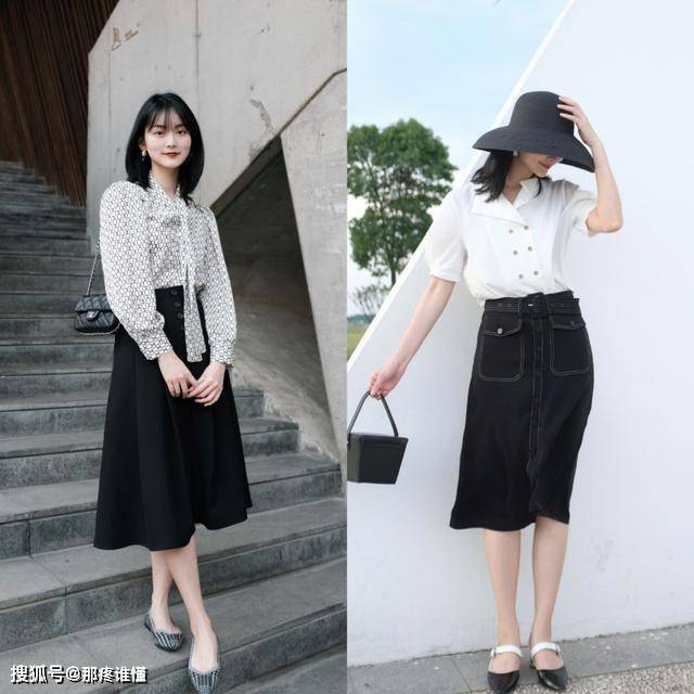 配饰 聪明女人夏天很少穿短裤,优雅修身的“半裙”正流行,谁穿都好看