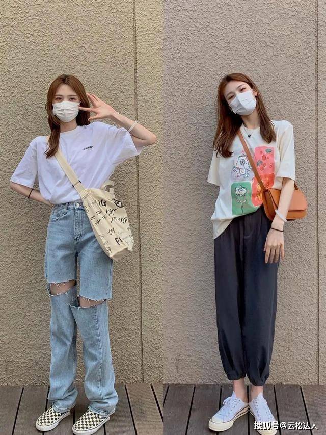 下装 想把T恤穿出优雅“女人味”,只会挑衣服还不够,另3点更重要