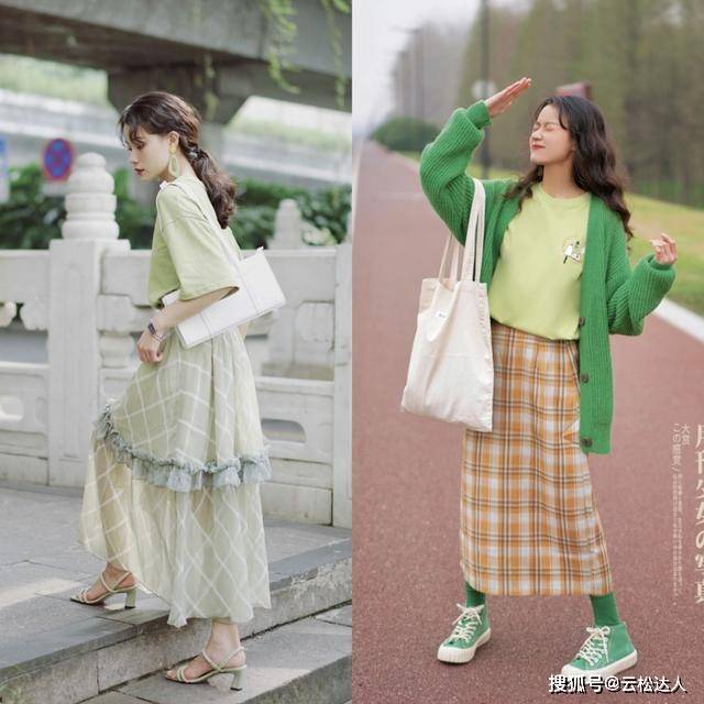 整体 吊带裙大势已去,今夏流行“T恤+半裙”,时髦又舒适