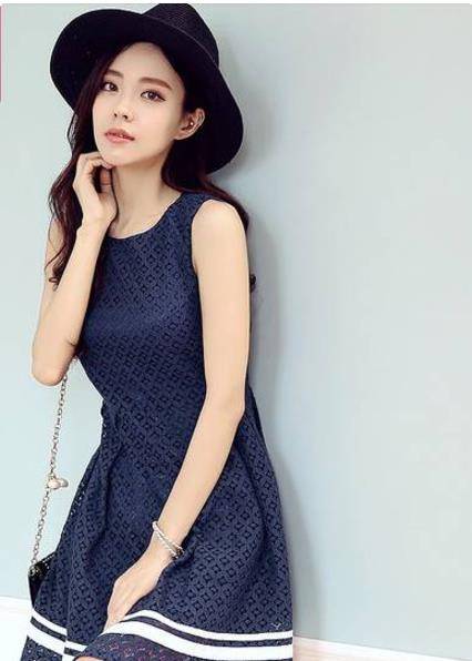 青春 韩风连衣裙 带给你青春时尚范