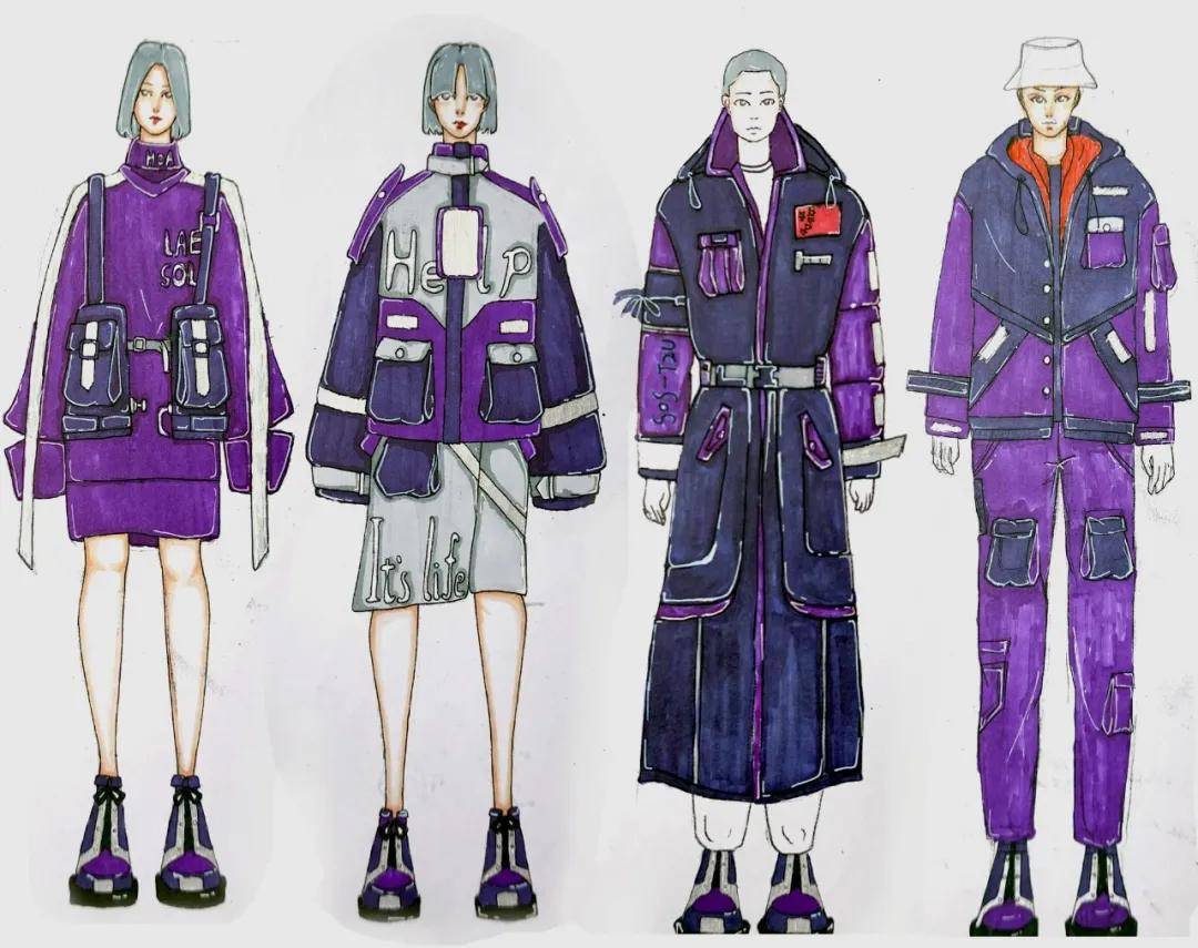 设计 永州服装学校2021“京华杯”时装之星设计大赛【铜奖作品】