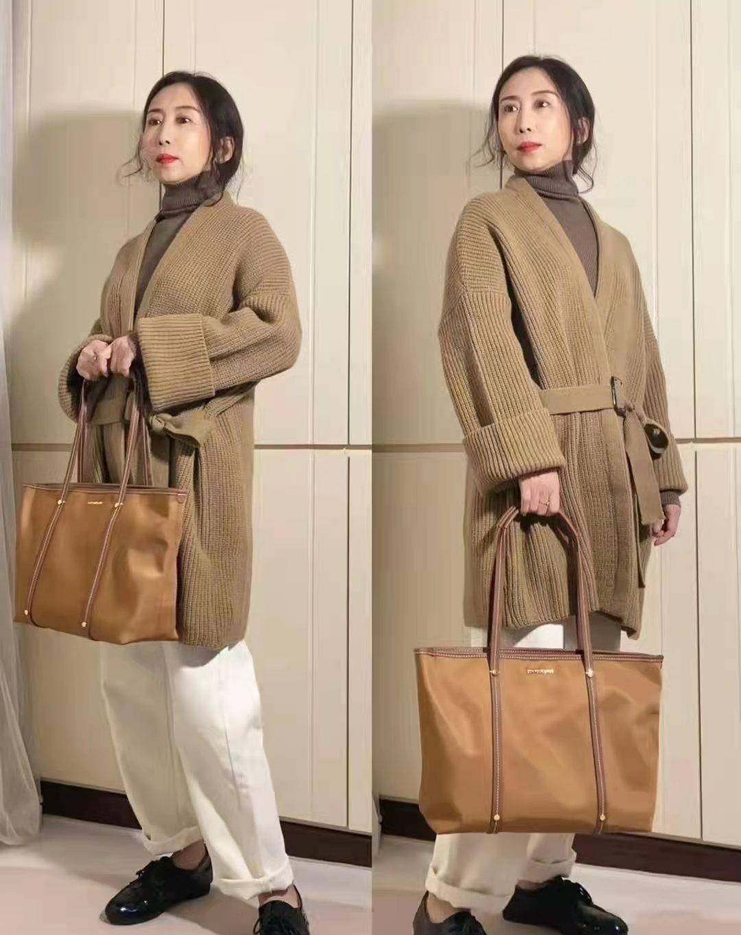 身材 年过半百却比年轻人还会穿，这位大龄博主的穿搭，高级洋气