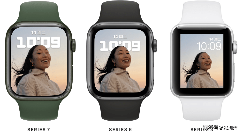 Series|里里外外看个遍，Apple Watch Series 7 到底和前代相比有哪些不同？