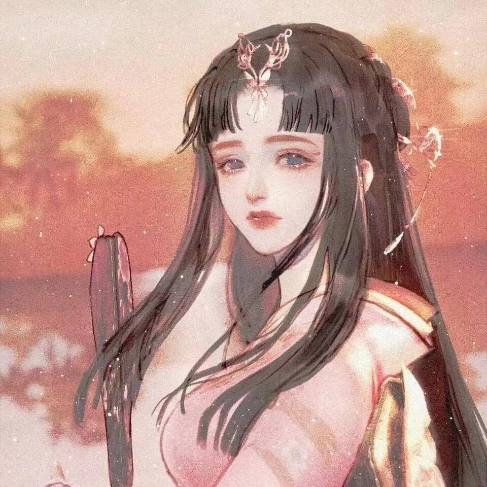 古风精美女生头像荒唐的不是岁月是成长