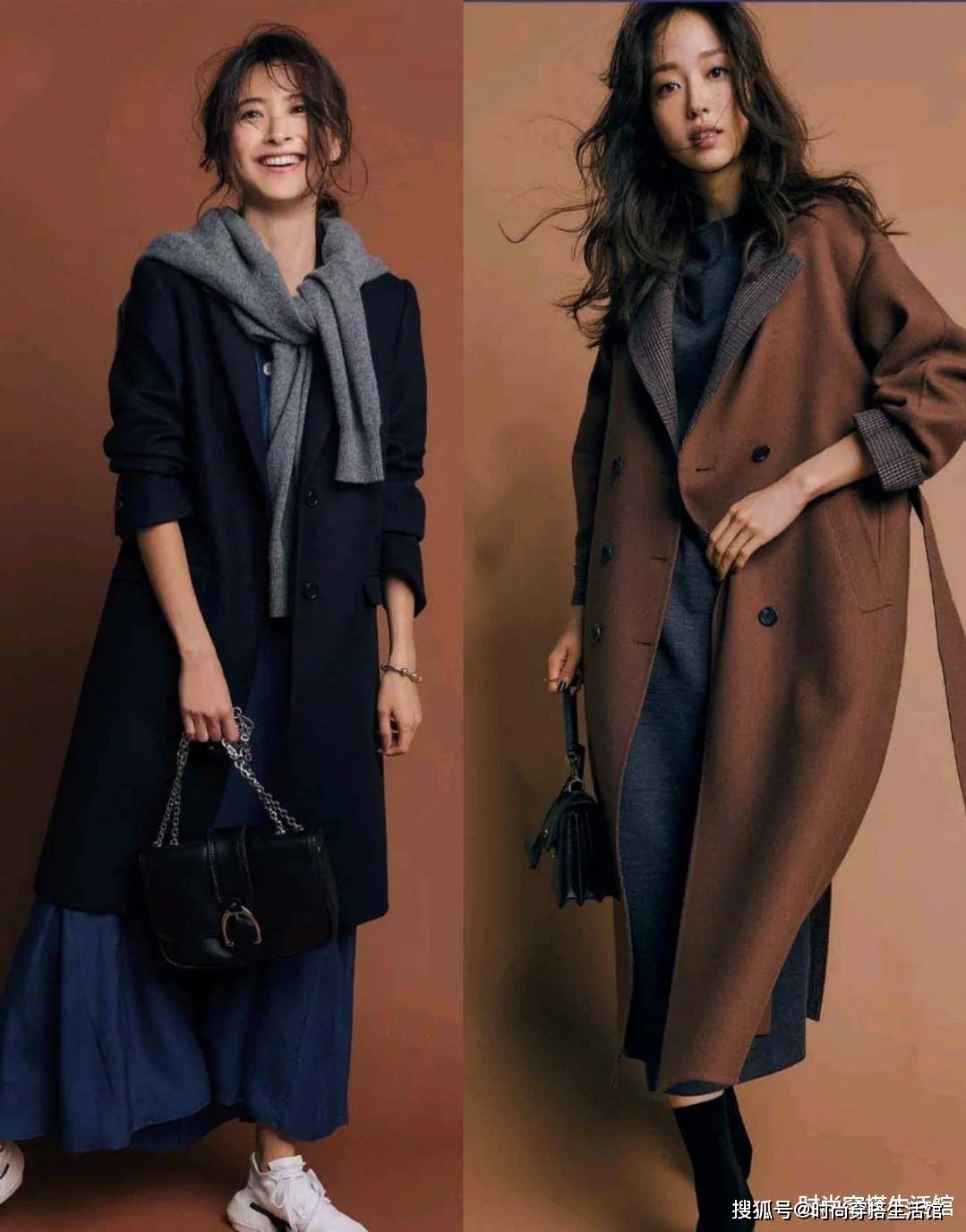 大衣 深秋了大衣怎么穿才好看？这4个搭配思路，穿出优雅与女人味