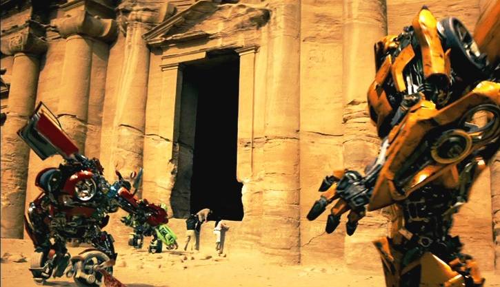 电影《变形金刚》的墓地竟然不是造景，它是真是存在的古代遗迹佩特拉城！