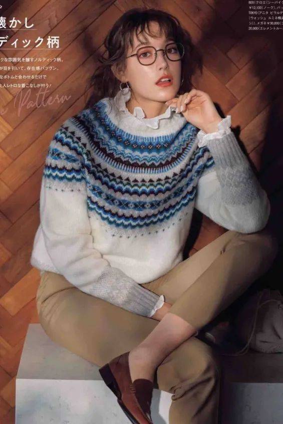 层次 毛衣今冬流行这么穿，巨美！